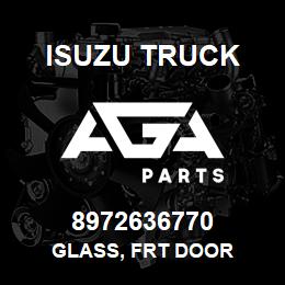 8972636770 Isuzu Truck GLASS, FRT DOOR | AGA Parts