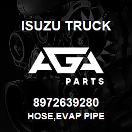 8972639280 Isuzu Truck HOSE,EVAP PIPE | AGA Parts