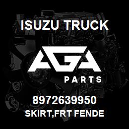 8972639950 Isuzu Truck SKIRT,FRT FENDE | AGA Parts