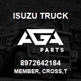 8972642184 Isuzu Truck MEMBER, CROSS,T | AGA Parts