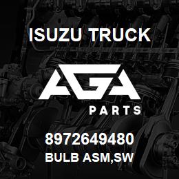 8972649480 Isuzu Truck BULB ASM,SW | AGA Parts