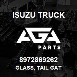 8972869262 Isuzu Truck GLASS, TAIL GAT | AGA Parts