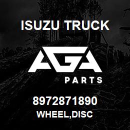 8972871890 Isuzu Truck WHEEL,DISC | AGA Parts