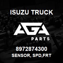 8972874300 Isuzu Truck SENSOR, SPD,FRT | AGA Parts