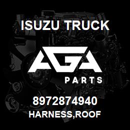 8972874940 Isuzu Truck HARNESS,ROOF | AGA Parts