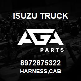 8972875322 Isuzu Truck HARNESS,CAB | AGA Parts