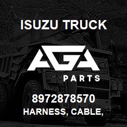 8972878570 Isuzu Truck HARNESS, CABLE, | AGA Parts