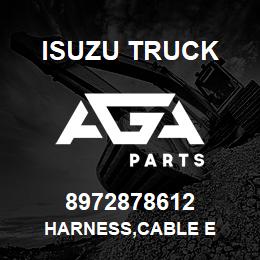 8972878612 Isuzu Truck HARNESS,CABLE E | AGA Parts