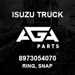 8973054070 Isuzu Truck RING, SNAP | AGA Parts