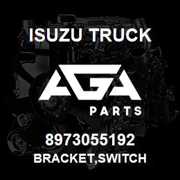 8973055192 Isuzu Truck BRACKET,SWITCH | AGA Parts