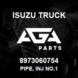 8973060754 Isuzu Truck PIPE, INJ NO.1 | AGA Parts