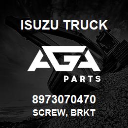 8973070470 Isuzu Truck SCREW, BRKT | AGA Parts