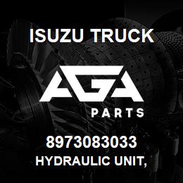 8973083033 Isuzu Truck HYDRAULIC UNIT, | AGA Parts