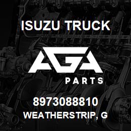 8973088810 Isuzu Truck WEATHERSTRIP, G | AGA Parts