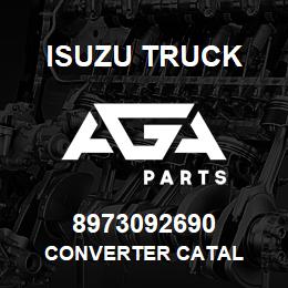 8973092690 Isuzu Truck CONVERTER CATAL | AGA Parts