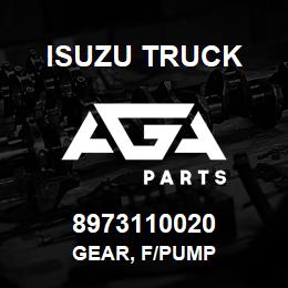 8973110020 Isuzu Truck GEAR, F/PUMP | AGA Parts