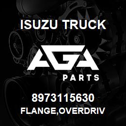 8973115630 Isuzu Truck FLANGE,OVERDRIV | AGA Parts