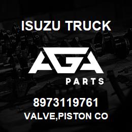 8973119761 Isuzu Truck VALVE,PISTON CO | AGA Parts