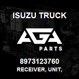 8973123760 Isuzu Truck RECEIVER, UNIT, | AGA Parts