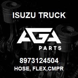 8973124504 Isuzu Truck HOSE, FLEX,CMPR | AGA Parts