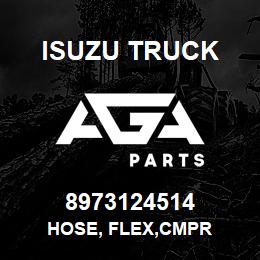 8973124514 Isuzu Truck HOSE, FLEX,CMPR | AGA Parts