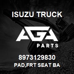 8973129830 Isuzu Truck PAD,FRT SEAT BA | AGA Parts