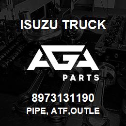 8973131190 Isuzu Truck PIPE, ATF,OUTLE | AGA Parts