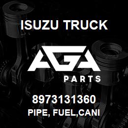 8973131360 Isuzu Truck PIPE, FUEL,CANI | AGA Parts