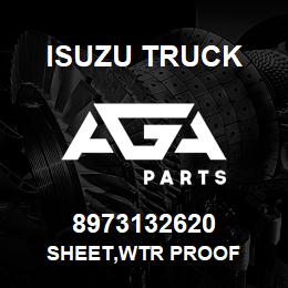 8973132620 Isuzu Truck SHEET,WTR PROOF | AGA Parts