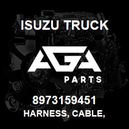 8973159451 Isuzu Truck HARNESS, CABLE, | AGA Parts