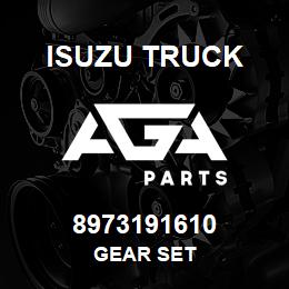 8973191610 Isuzu Truck GEAR SET | AGA Parts