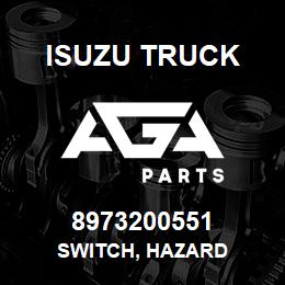 8973200551 Isuzu Truck SWITCH, HAZARD | AGA Parts