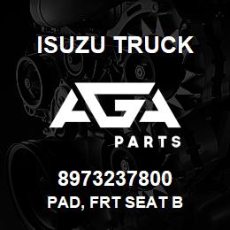 8973237800 Isuzu Truck PAD, FRT SEAT B | AGA Parts