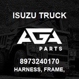 8973240170 Isuzu Truck HARNESS, FRAME, | AGA Parts