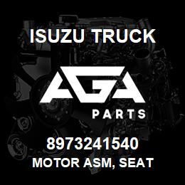 8973241540 Isuzu Truck MOTOR ASM, SEAT | AGA Parts