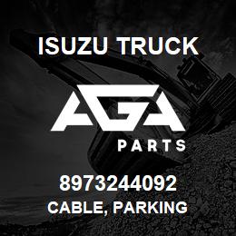 8973244092 Isuzu Truck CABLE, PARKING | AGA Parts