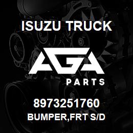 8973251760 Isuzu Truck BUMPER,FRT S/D | AGA Parts