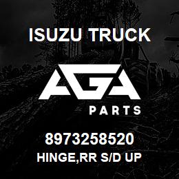 8973258520 Isuzu Truck HINGE,RR S/D UP | AGA Parts