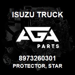 8973260301 Isuzu Truck PROTECTOR, STAR | AGA Parts