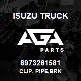 8973261581 Isuzu Truck CLIP, PIPE,BRK | AGA Parts