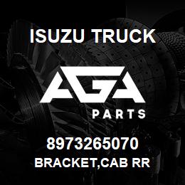 8973265070 Isuzu Truck BRACKET,CAB RR | AGA Parts