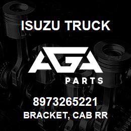 8973265221 Isuzu Truck BRACKET, CAB RR | AGA Parts