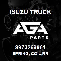 8973269961 Isuzu Truck SPRING, COIL,RR | AGA Parts