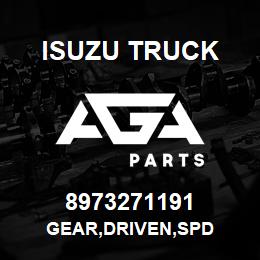 8973271191 Isuzu Truck GEAR,DRIVEN,SPD | AGA Parts