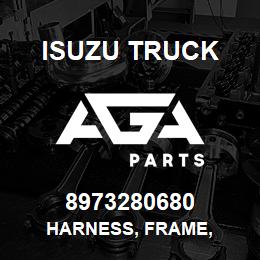 8973280680 Isuzu Truck HARNESS, FRAME, | AGA Parts