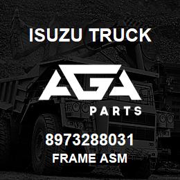 8973288031 Isuzu Truck FRAME ASM | AGA Parts