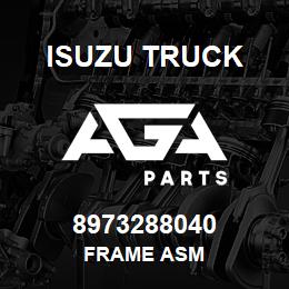 8973288040 Isuzu Truck FRAME ASM | AGA Parts