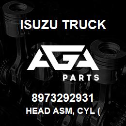 8973292931 Isuzu Truck HEAD ASM, CYL ( | AGA Parts