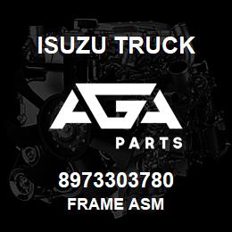 8973303780 Isuzu Truck FRAME ASM | AGA Parts