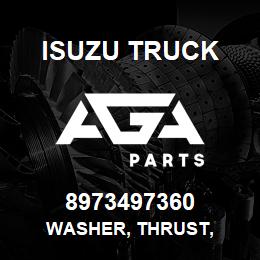 8973497360 Isuzu Truck WASHER, THRUST, | AGA Parts